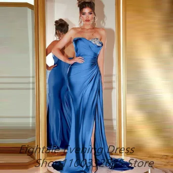 Eightale Undinė Brangioji Karoliukai Vakaro Suknelė Vestuves 2022 Elegantiškas, Seksualus Pusėje Ritininės Dubajaus Moterų Oficialią Šalies Suknelė 2