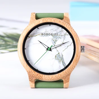 BOBO PAUKŠČIŲ Bambuko Vyrų Laikrodžiai Silikono Dirželis Mediniai Writwatches Atsitiktinis Laikrodis Prabangos Prekės ženklo Moterų Laikrodis Dropshipping 2