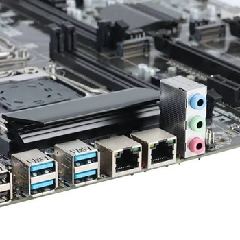 X99 Dual-Socket motininę Plokštę LGA2011-3 Dual CPU Support RECC DDR4 Atmintį, 2XE5 2609 V3 CPU+Terminis Tepalas 2