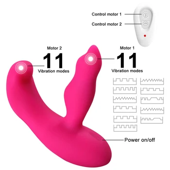 Nešiojami Dildo Vibratorius Kelnaitės Vibratorius 11 Greitis Klitorio Vaginos Stimuliatorius Sekso Žaislai Moterims, G-spot Moterų Masturbacija 2