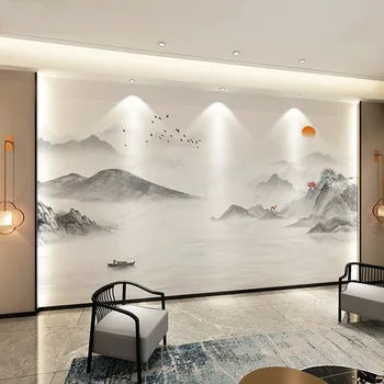 Custom-made viešbutis box Hotel fone tapetų sienos audinio tapetai, plėvelė sienų medžiaga freskos 3