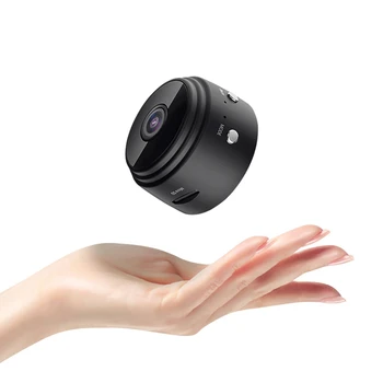 Magnetinio Belaidė Mini vaizdo Kamera 1080P, Patalpų Kamera, Naktinio Matymo Garso Judesio Aptikimo Kūdikio stebėjimo Kameros Wifi 3