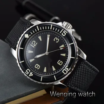 Corgeut 45mm sporto dizainas laikrodis prabanga top brand mechaninė Sterilūs dial Šviesos rankas Automatinė Savarankiškai Vėjo Derliaus mens watch 3