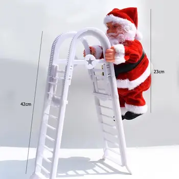 Laipiojimo Laiptais Kalėdų Senelio Lėlės Žaislas, Kalėdiniai Papuošalai, Namų Dekoravimo Reikmenys Kabinti Žaislų Atostogų Šalis Kalėdų Dovana 3