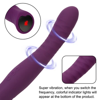 Moterų Masturbacija Sekso Žaislas, skirtas Moteriai, 7 Dažnių 3 Greitis-Klitorio Makšties Stimuliavimas Dildo Vibratorius G Spot Spenelių Massager 3