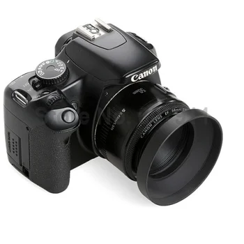 Kamera 52mm Varžtą, Metalo Plataus kampo Objektyvo Gaubtą, skaitmeninis canon, skirtas 