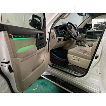 Toyota Land Cruiser 2016-2021 Skirta Atmosfera, Šviesos, Neoninės Šviesos Konsolė Puodelio Laikiklis Durų Garsiakalbis Atmosfera Šviesos 4