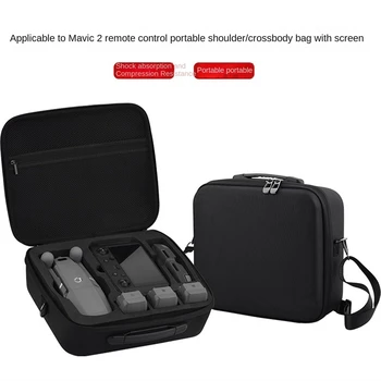 Nešiojamų Saugojimo Krepšys Rankinukas DJI Mavic 2 Pro Drone Su Smart Controller lagaminas Pečių Maišą Priedai 4