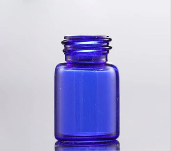 Karšto Pardavimo 1000pcs/daug 1ml 2 ml 3 ml 5ml mėlyno Stiklo buteliuko Lašintuvu Mini Stiklo eterinio Aliejaus butelis su stiklo pipete Atsargų 4