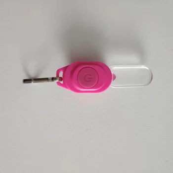 Aukštos Priedai Matomumui Naktį Mini LED Mirksi Užtrauktukas Pulller Šviesos Pultelio Šviesos diodų (LED) Saugos Šviesos 4