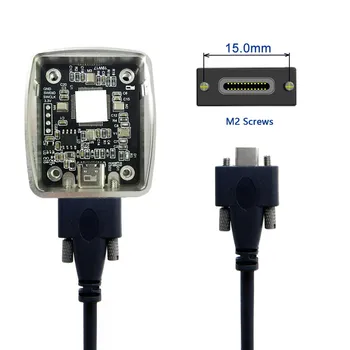 Xiwai Chenyang 10Gbps USB 3.1 Tipas-C Dual M2 Varžtai Užraktas su Blokavimo USB-C Duomenų Kabelis Panel Mount Tipas 5